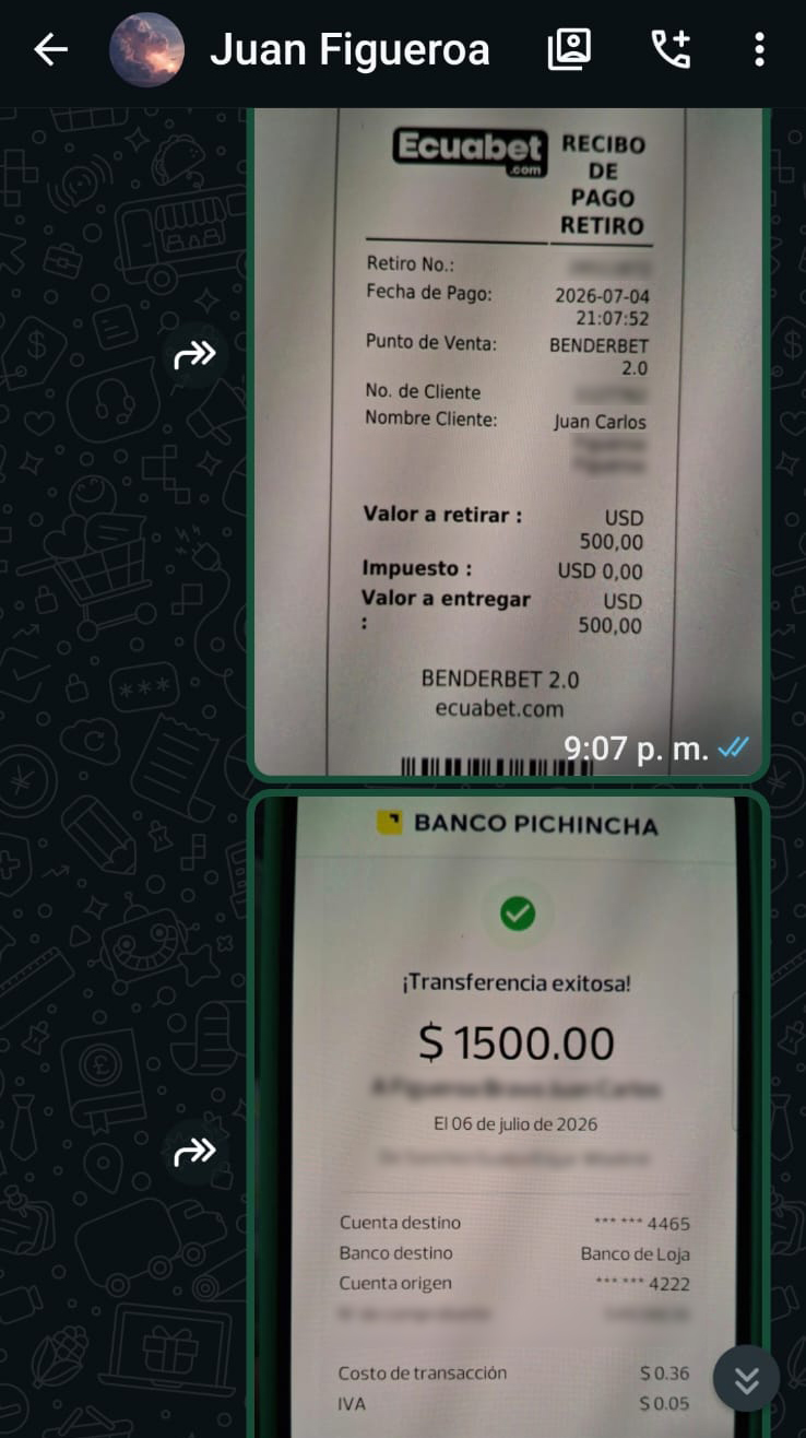 Comprobante de cliente