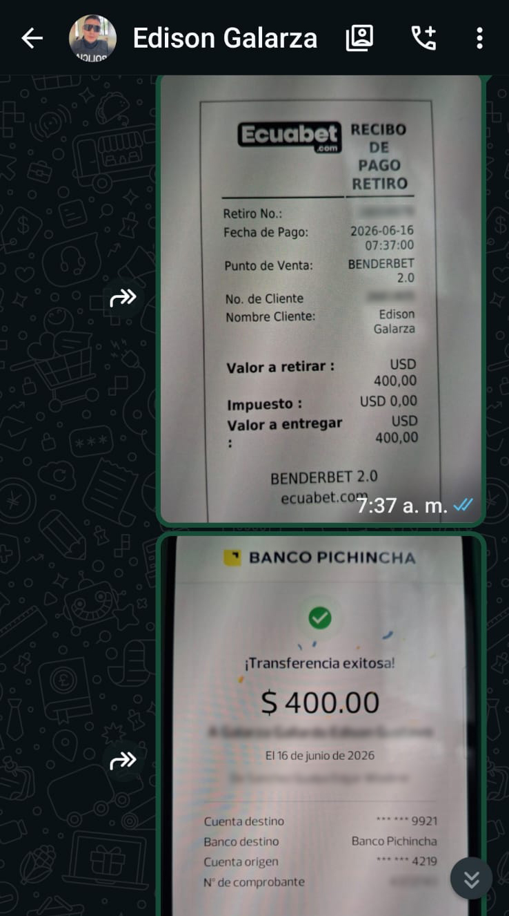 Comprobante de cliente